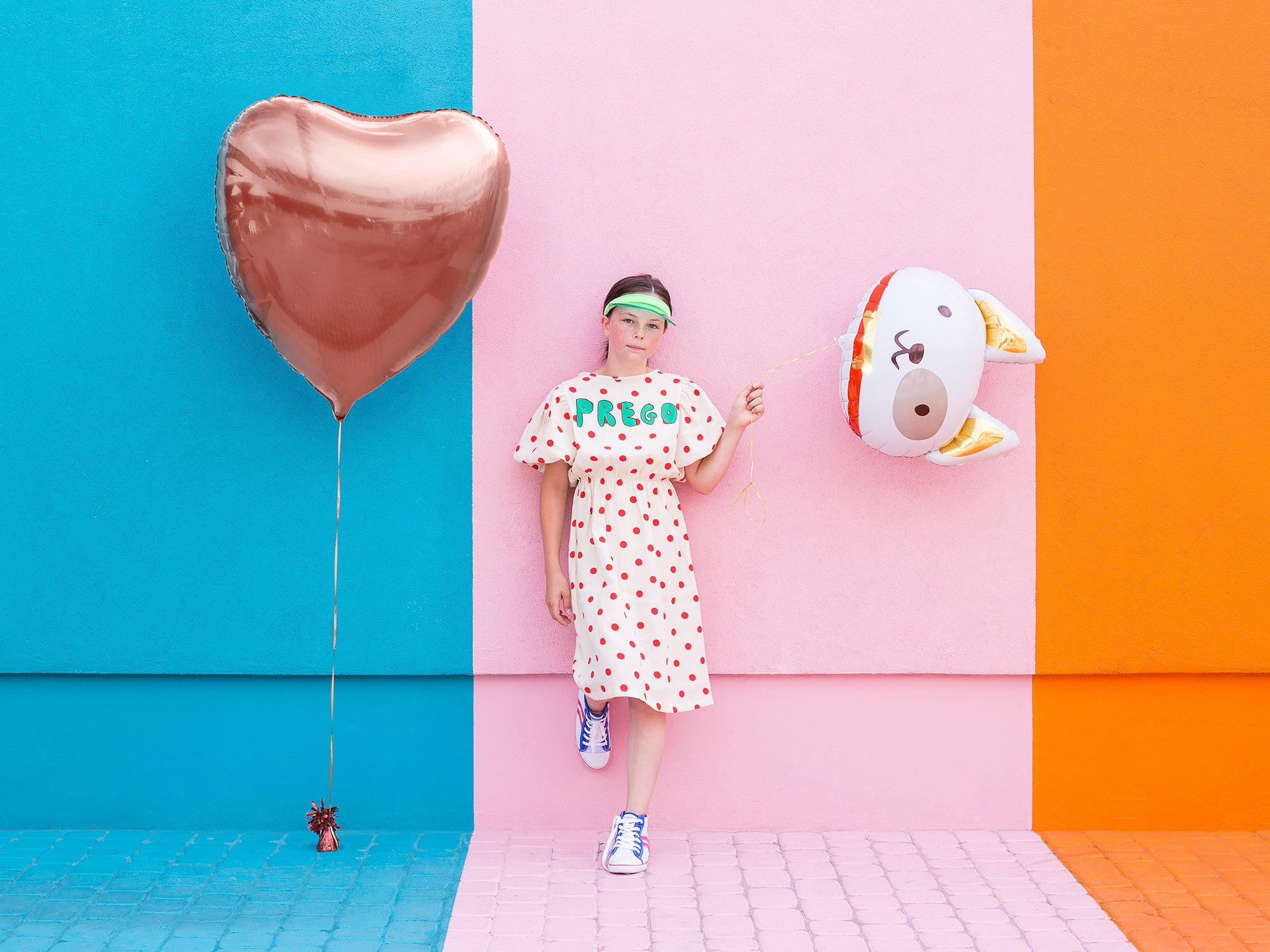 Large Rose Gold Heart Foil Balloon