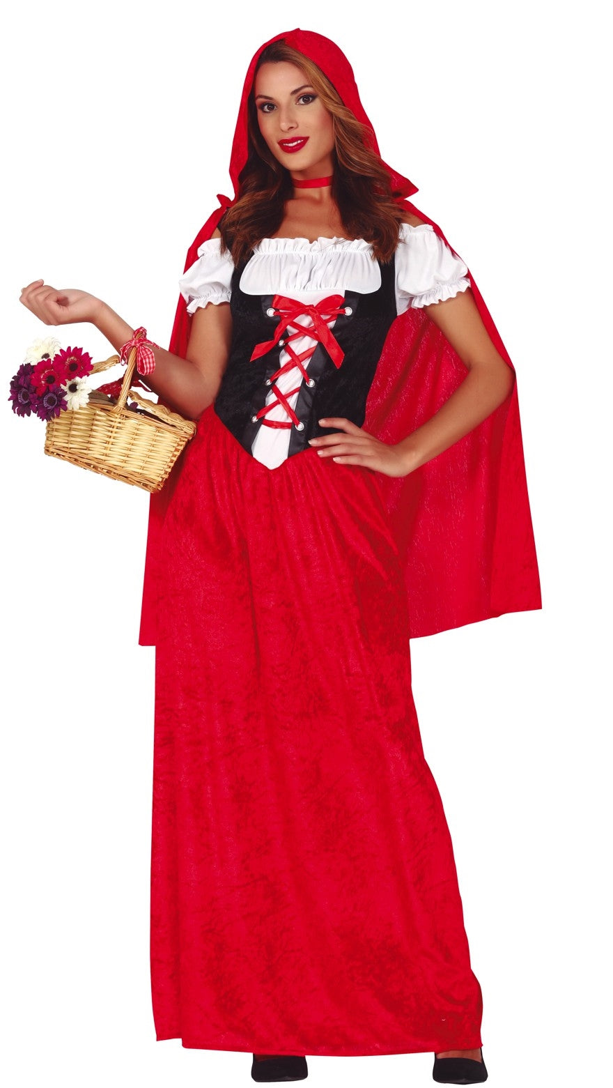 Little Red Riding Hood Costume Long for women