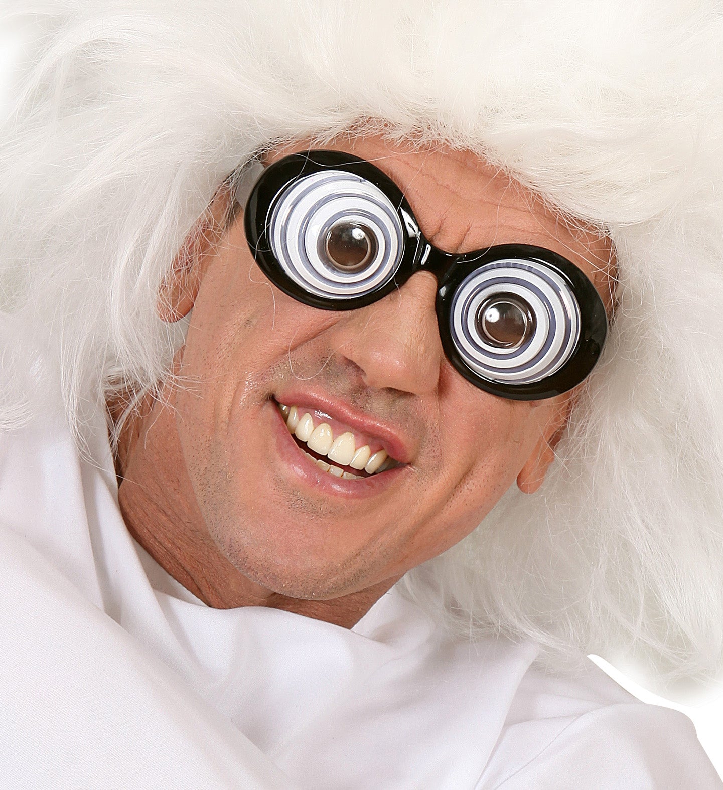 Lunatic crazy scientist Glasses