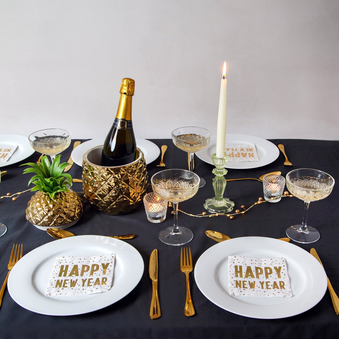 Luxe Happy New Year Napkin