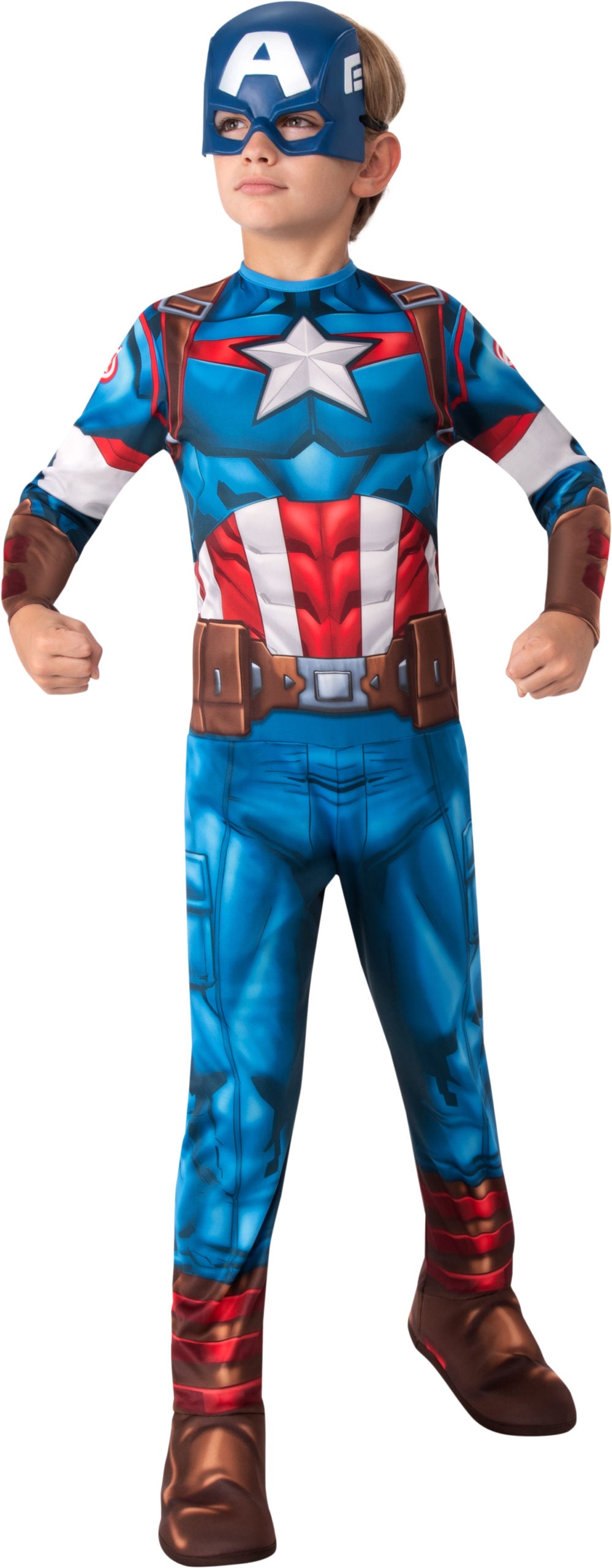 Marvel Captain America Costume Boys
