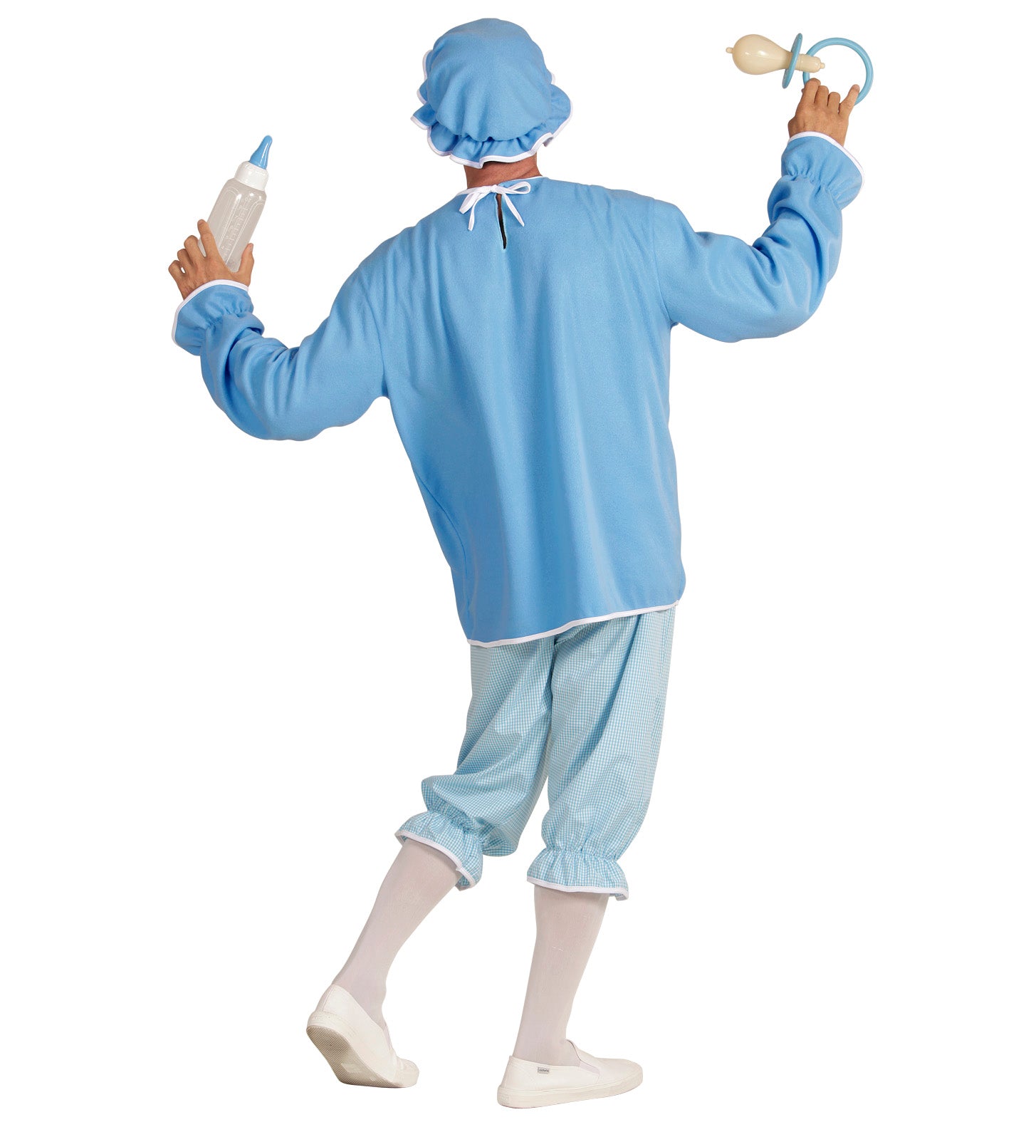 Men's Baby Boy Blue Costume rear