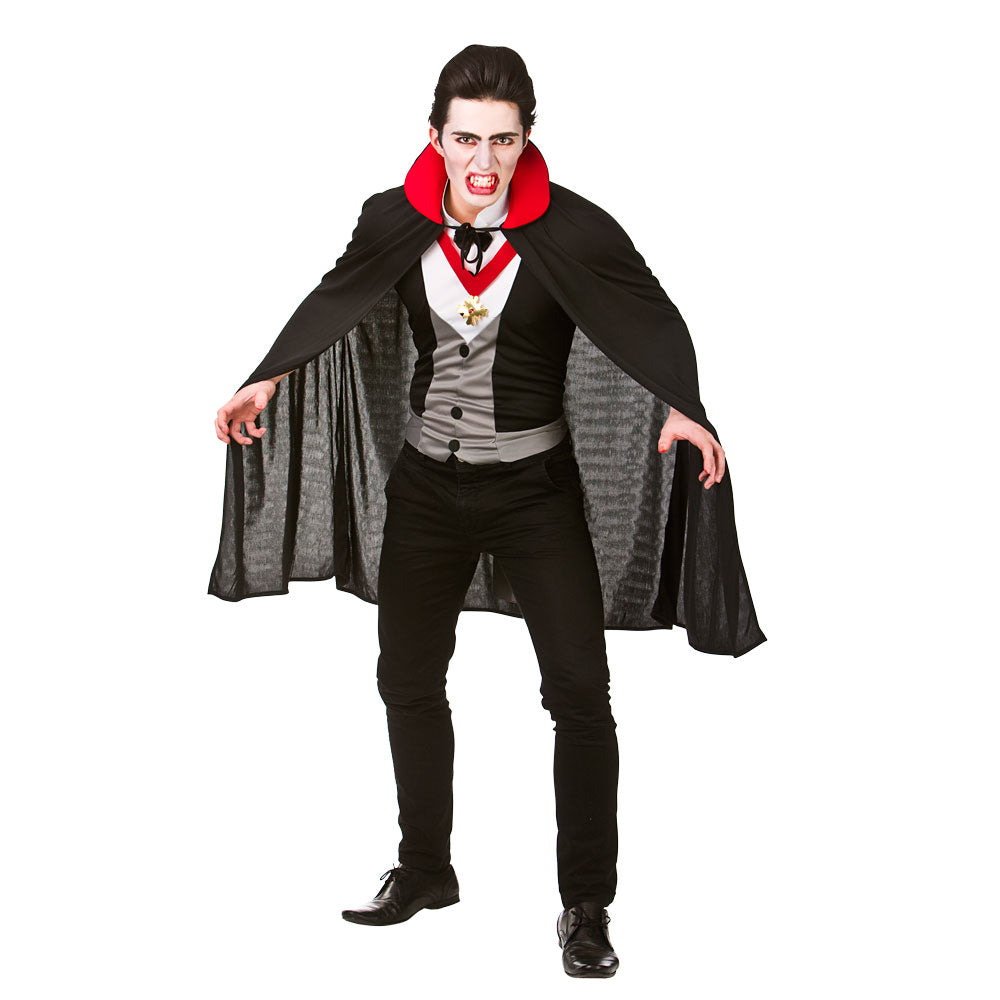 Mens Bloodthirsty Vampire Fancy Dress Costume