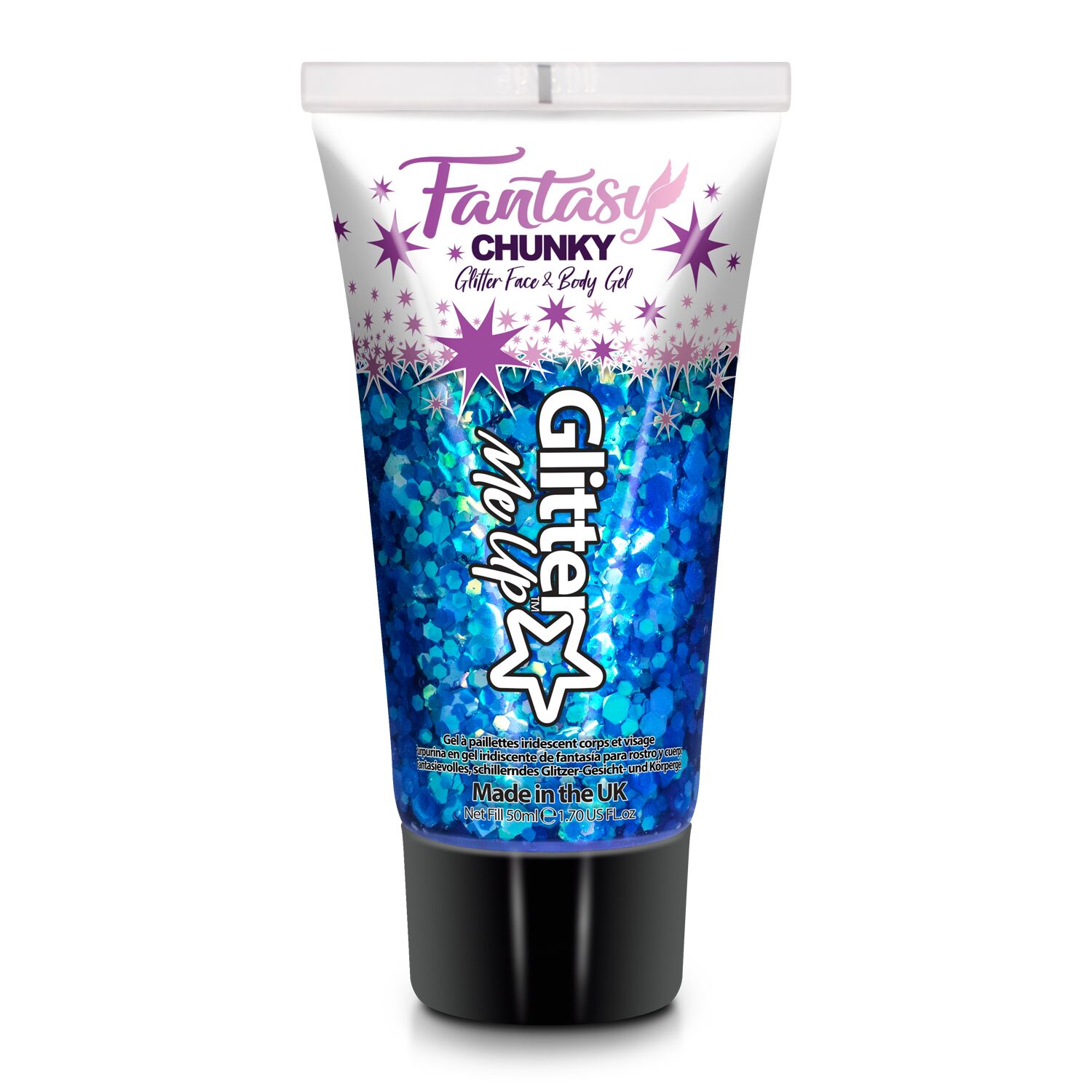 Mermazing Fantasy Iridescent Chunky Glitter Gel 50ml