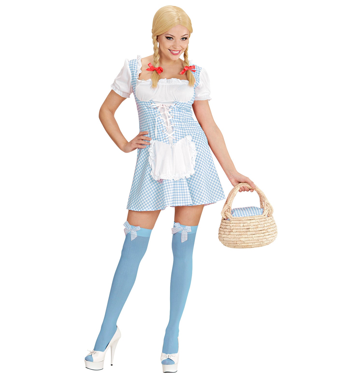 Miss Muffet ladies outfit Blue