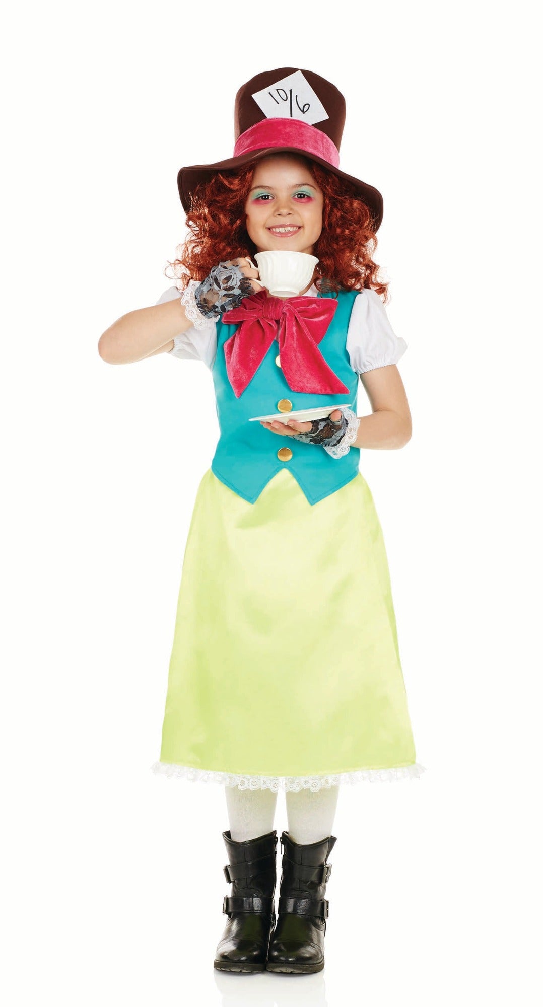 Miss Hatter childrens fancy dress costume.