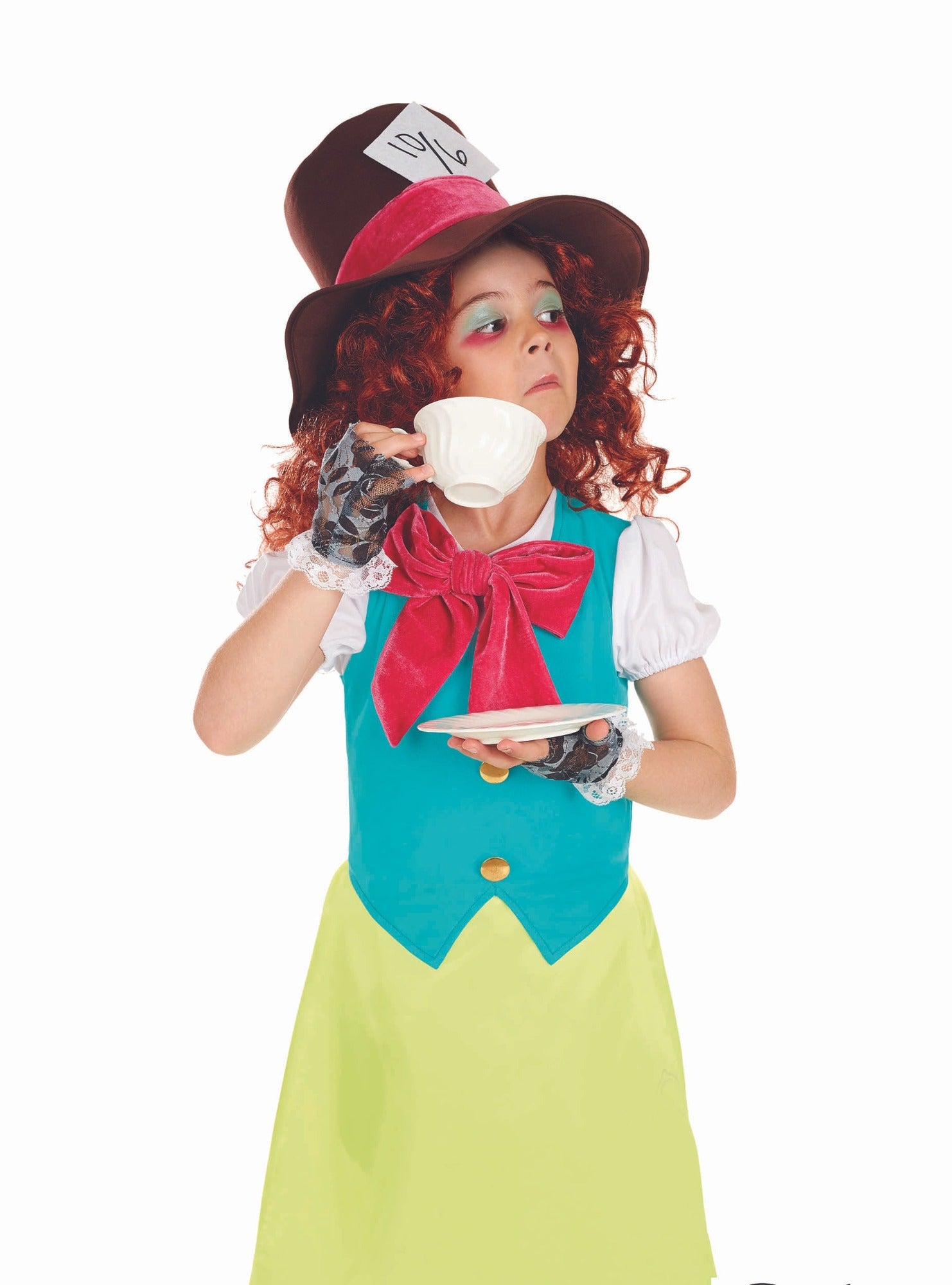 Miss Hatter Girls fancy dress outfit.