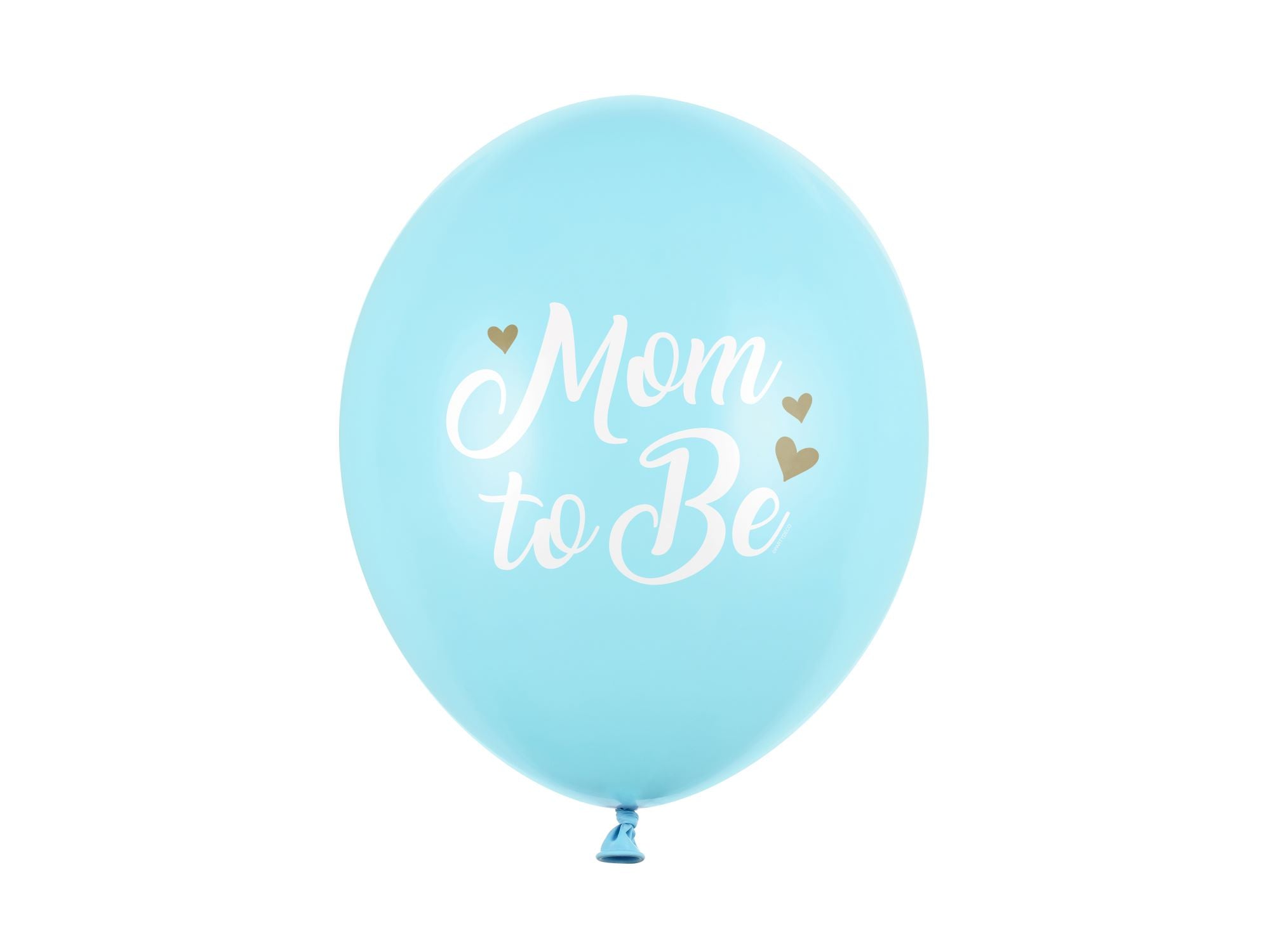 Mom to Be Latex Balloons Blue 30cm