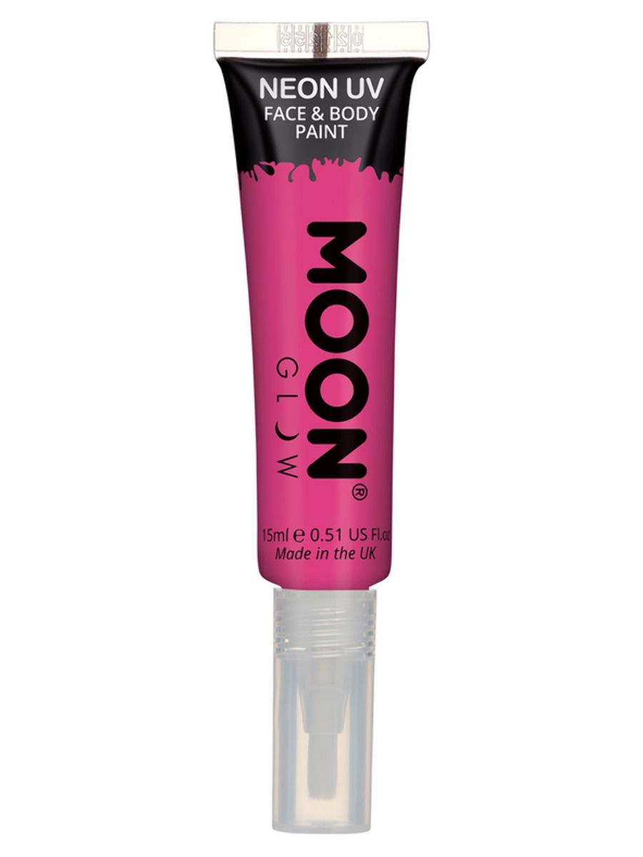 Pink Moon Glow Intense Neon UV Face Paint 15ml