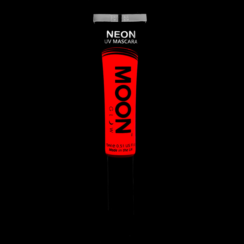 Moon Glow 15ml Neon UV Mascara Red