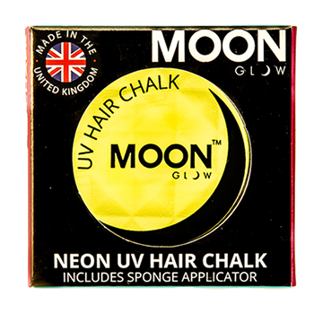 Moon Glow 3.5g UV Neon Hair Chalk Intense Yellow