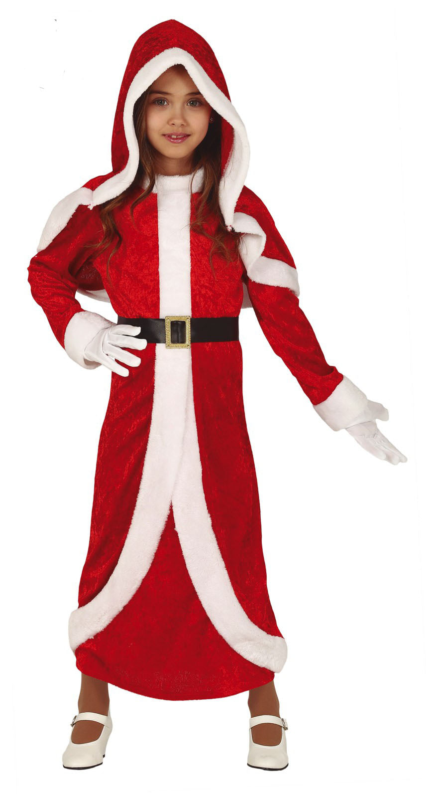 Mrs Claus Costume Girl