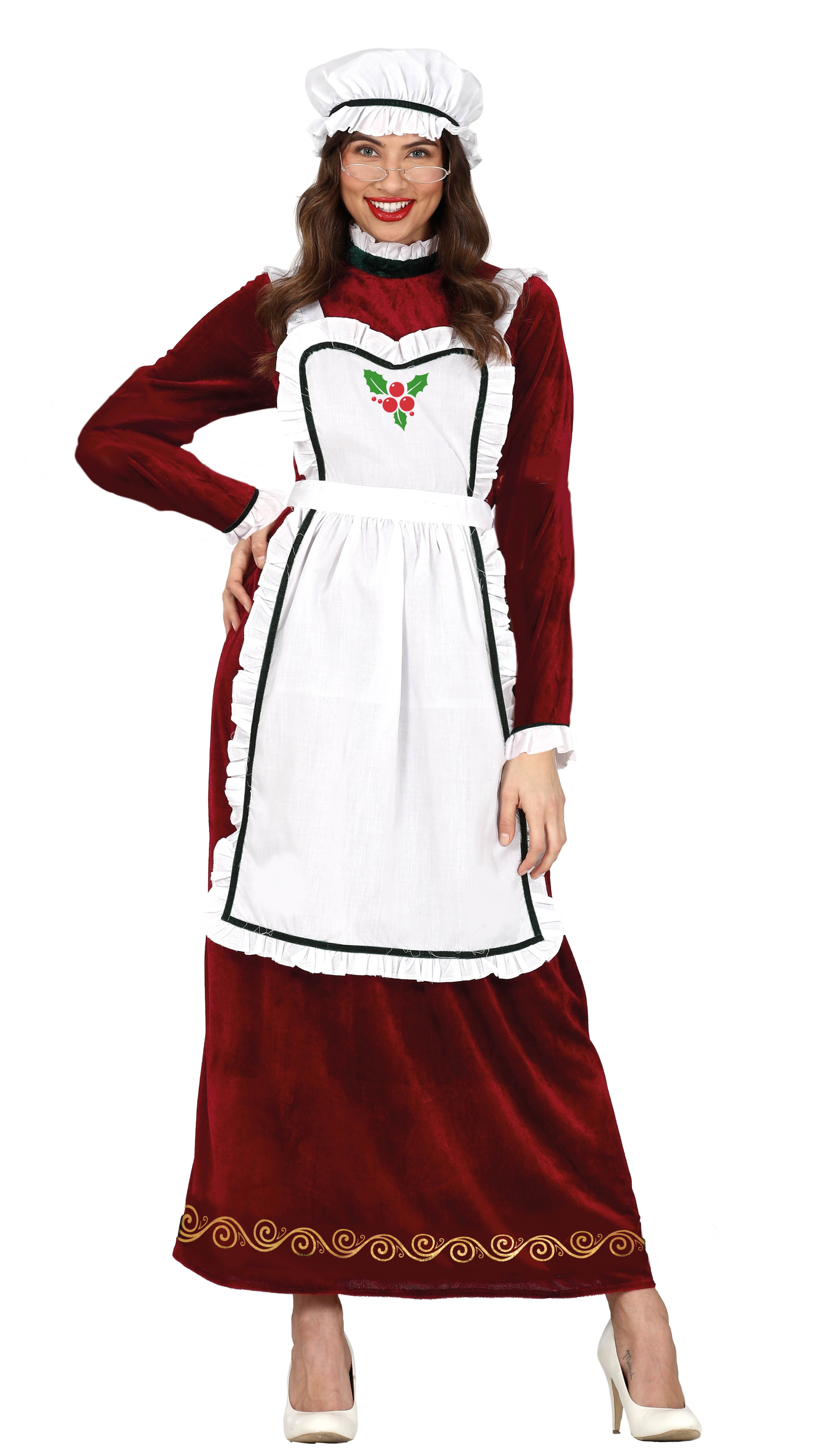 Miss shop claus costume