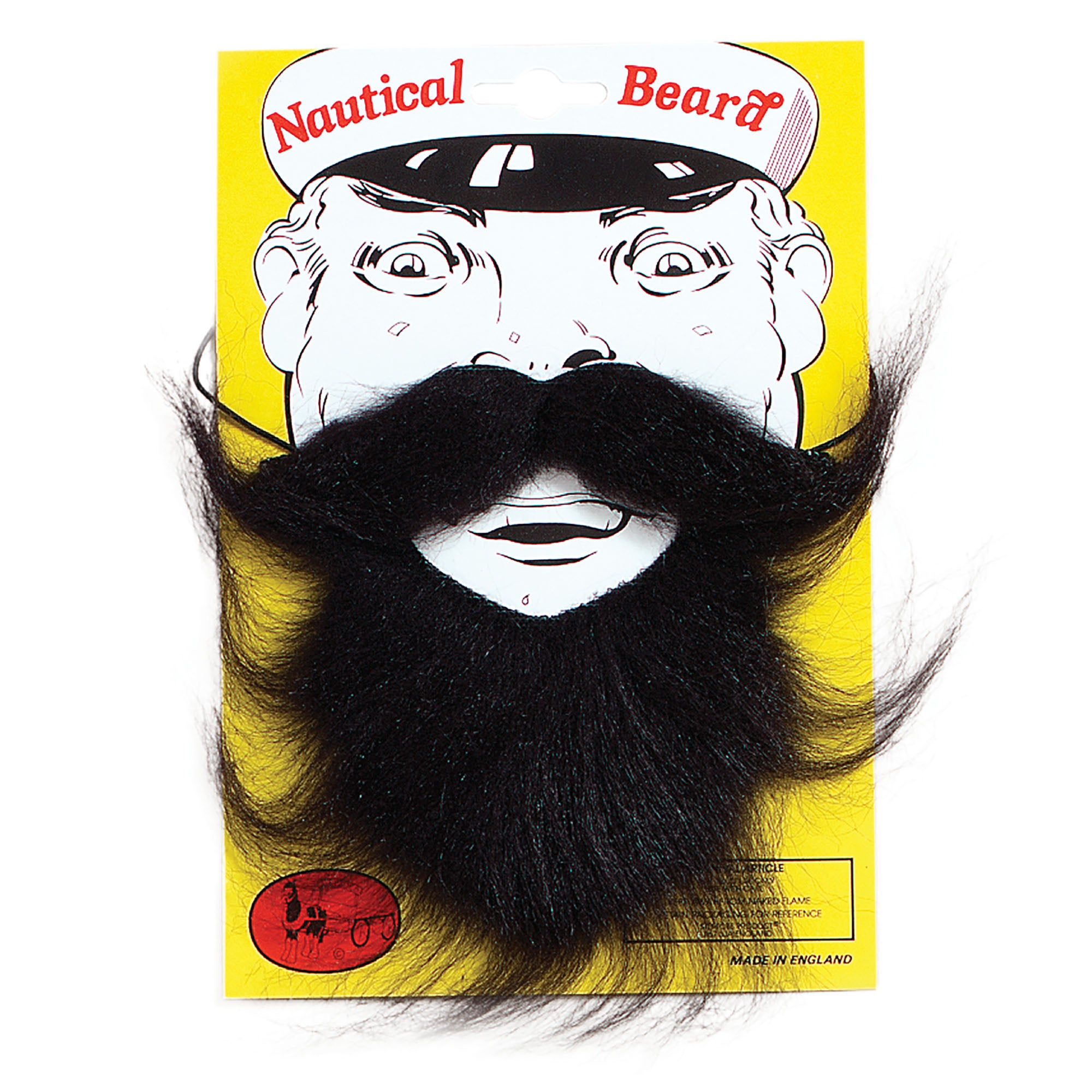 Nautical Sailor Beard Black