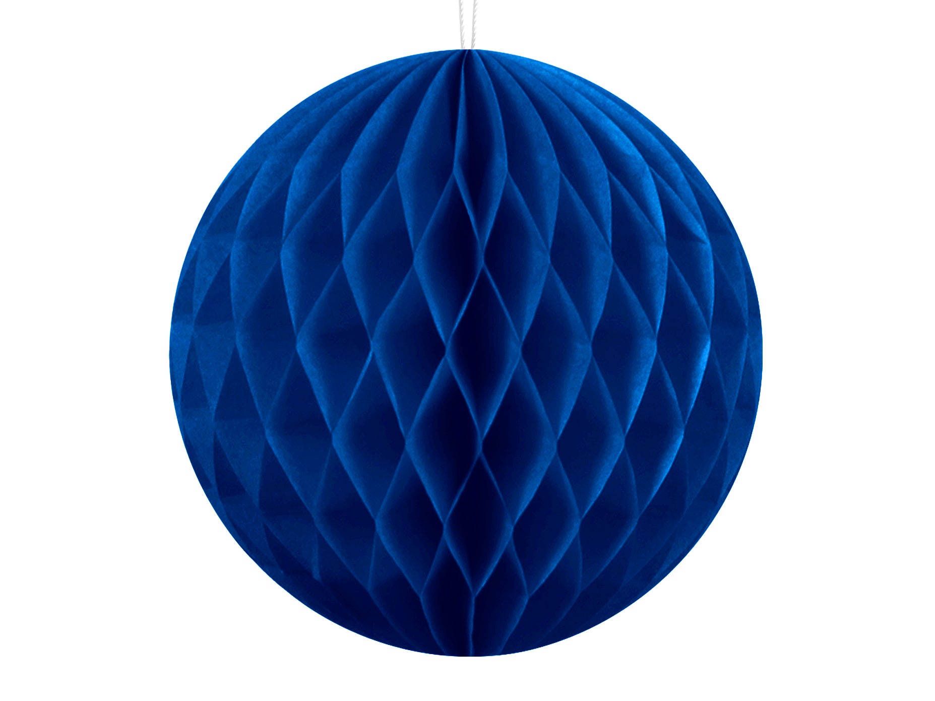 Navy Blue Honeycomb Party Decoration 10cm