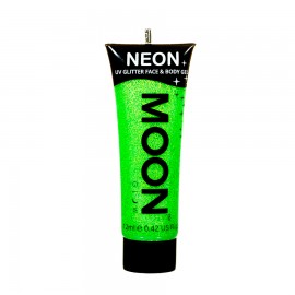 Moon Glow 12ml Glitter Gel UV Green