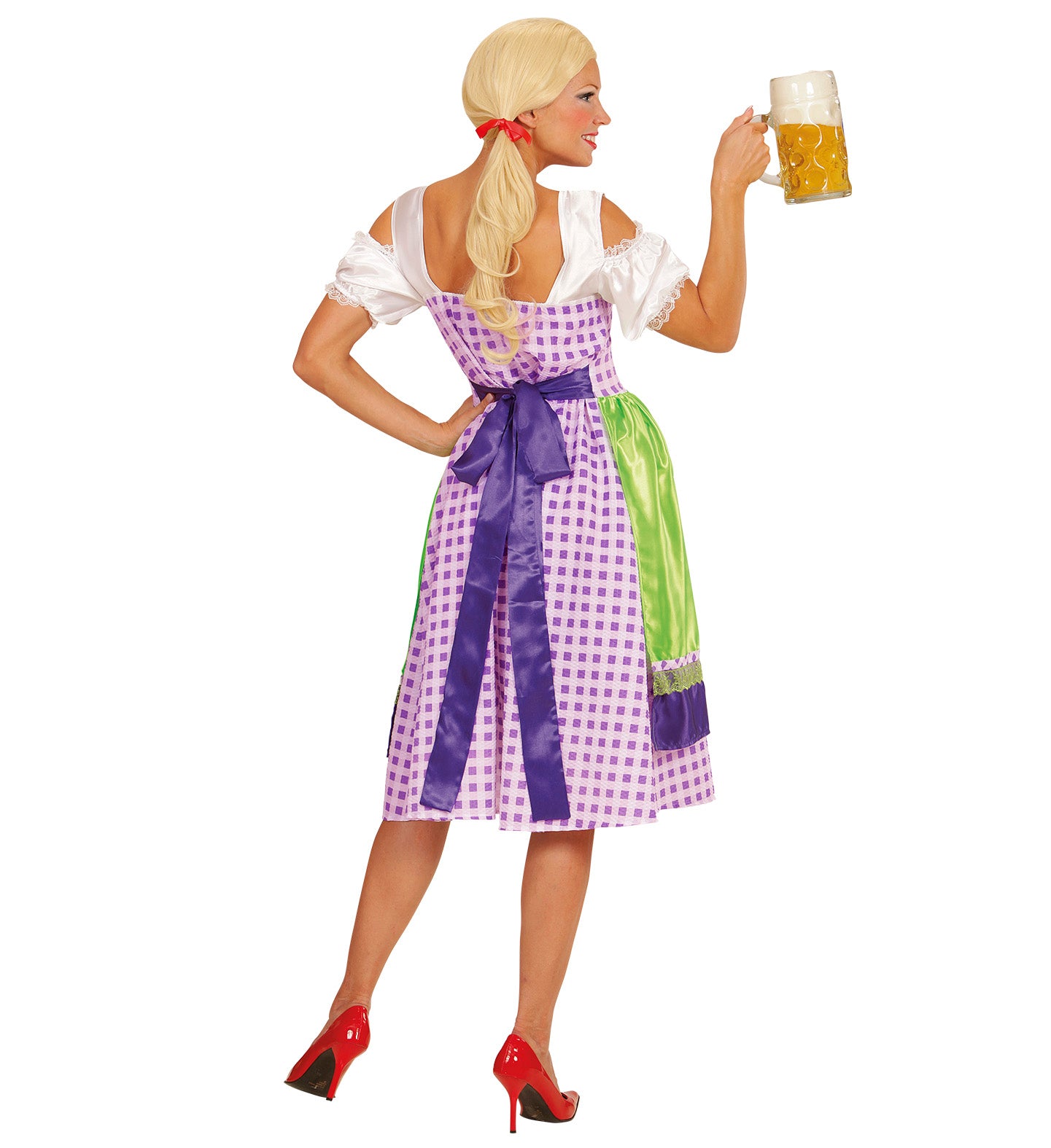 Oktoberfest Dirndl Dress Costume Ladies rear
