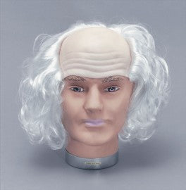 Old Man Wig White Hair