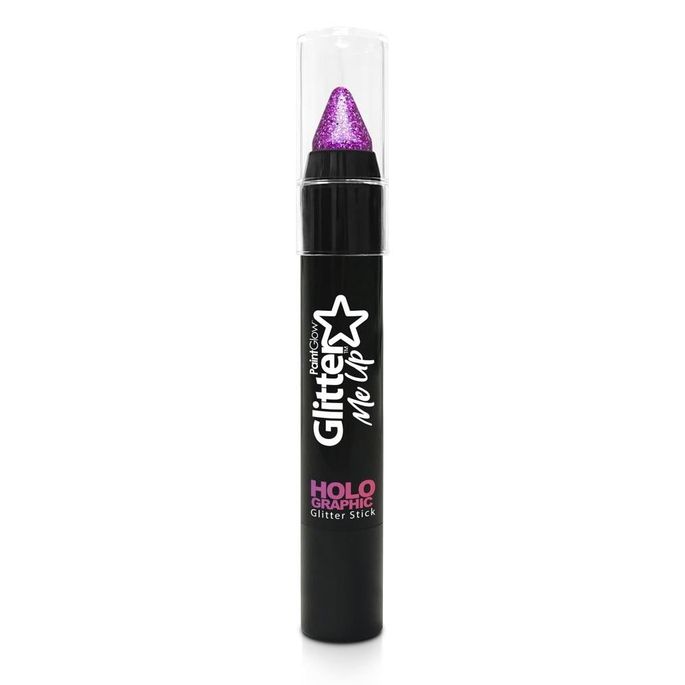 Paintglow Holographic Glitter Stick Magenta