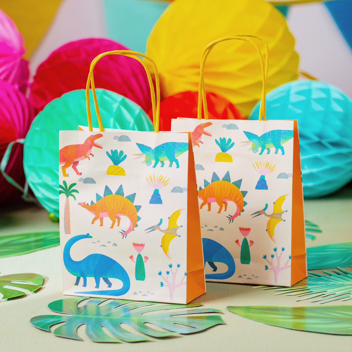 Party Dinosaur Treat Bags