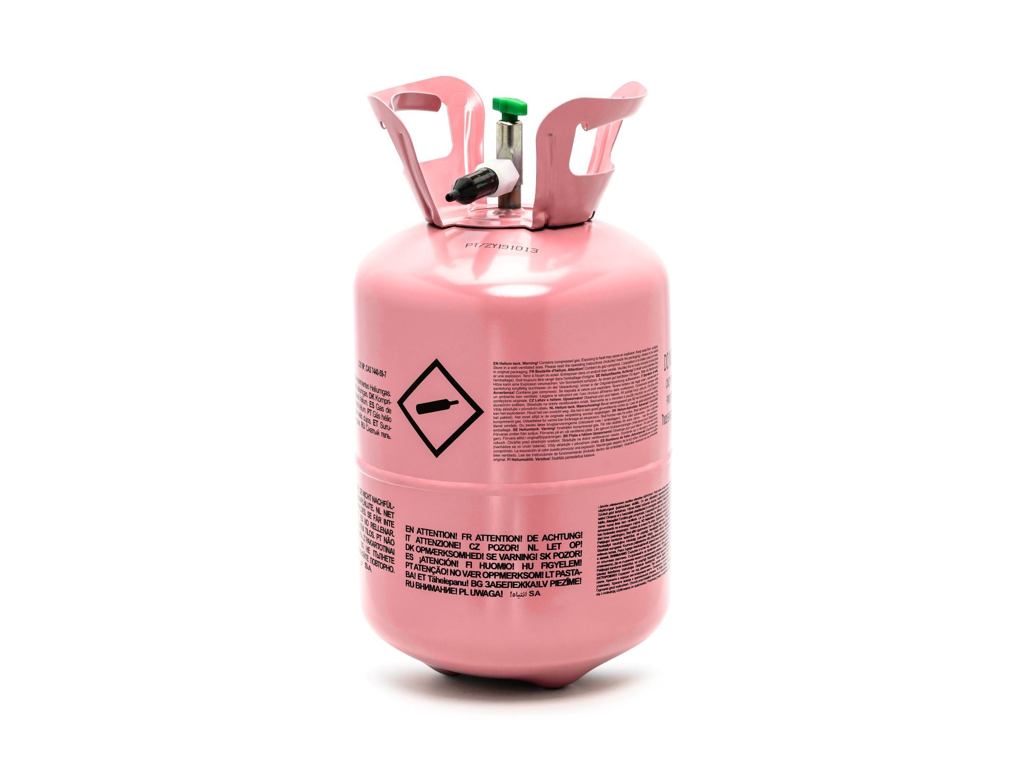Pink Helium Balloon Canister