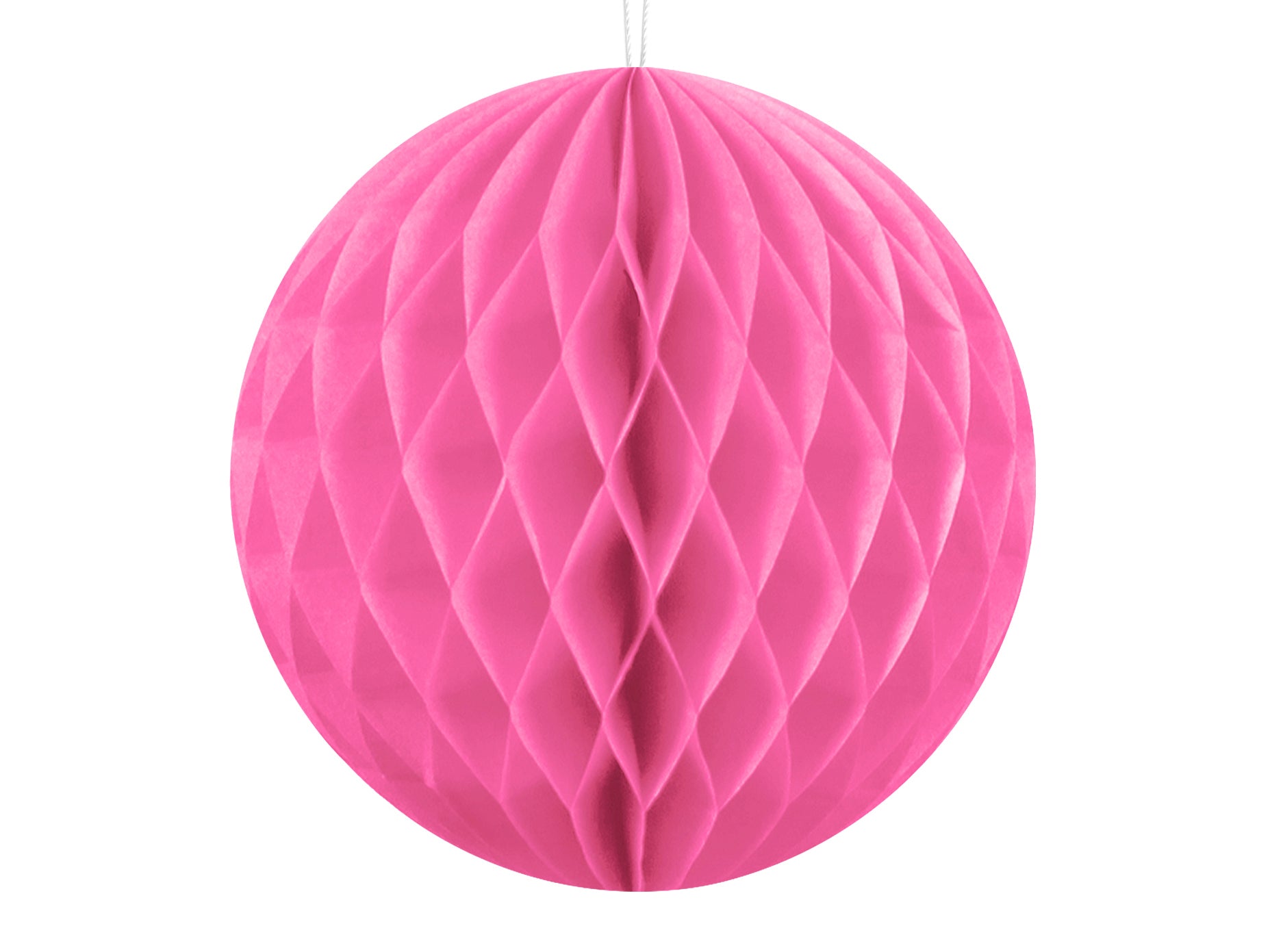 Pink Honeycomb Party Decoration 10cm