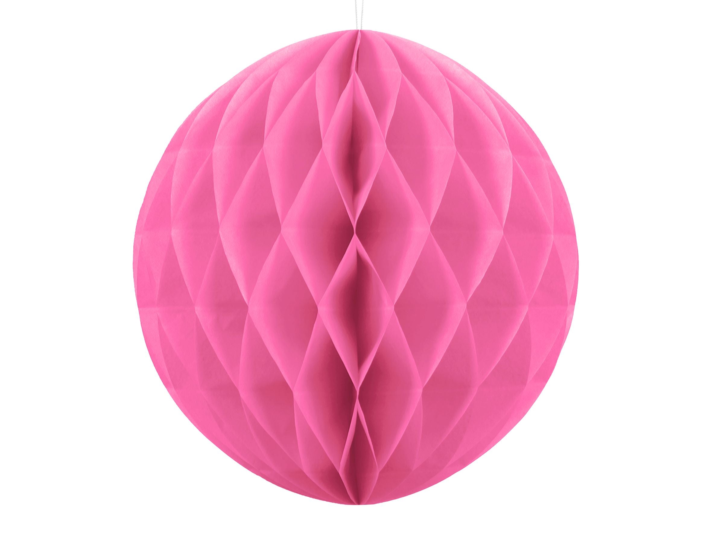Pink Honeycomb Ball Party Decoration 30cm