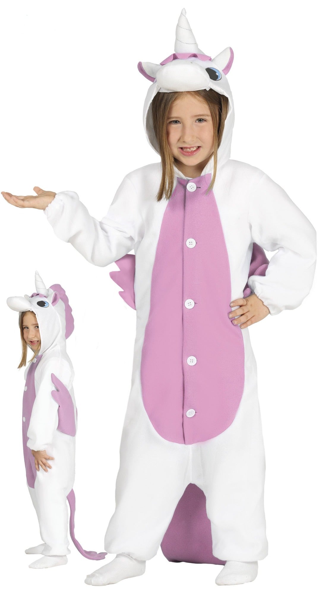 Girls Pink Unicorn Children's Onesie