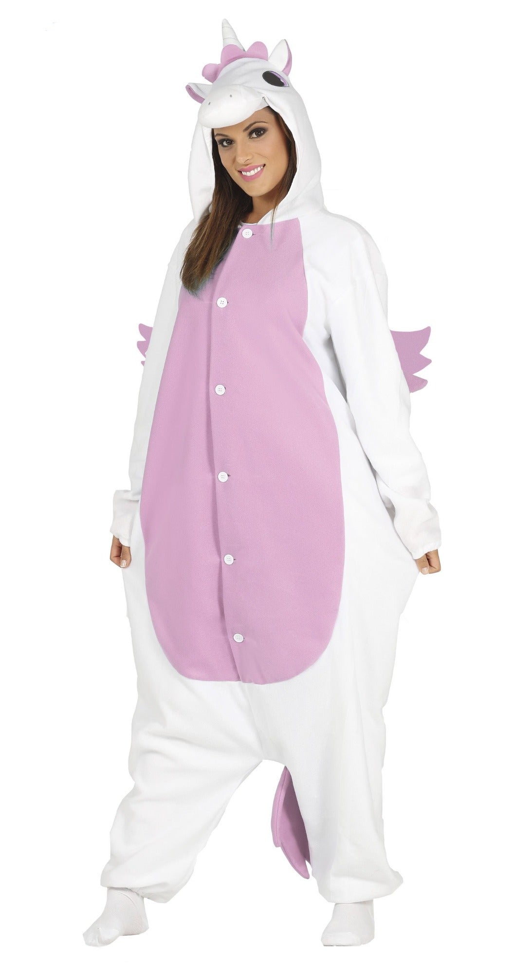 Ladies Pink Unicorn Adult Onesie