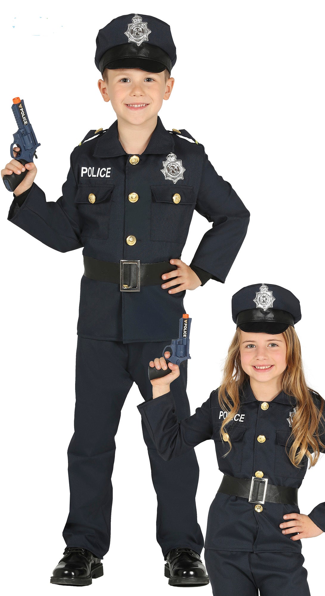 Kid's dress up Police Man Or Policewoman New York Cop Costume