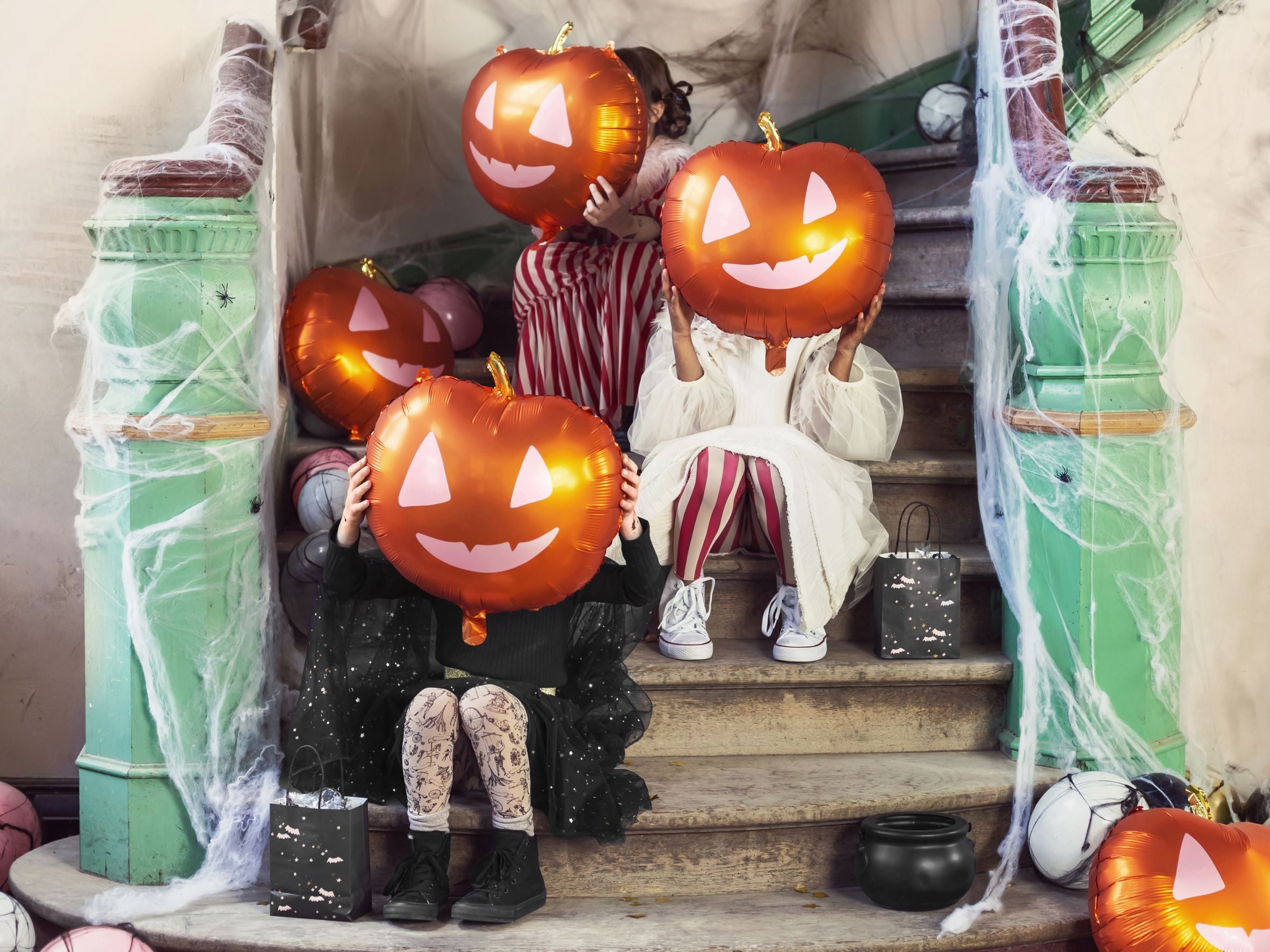 Pumpkin Foil Halloween Balloons decorations