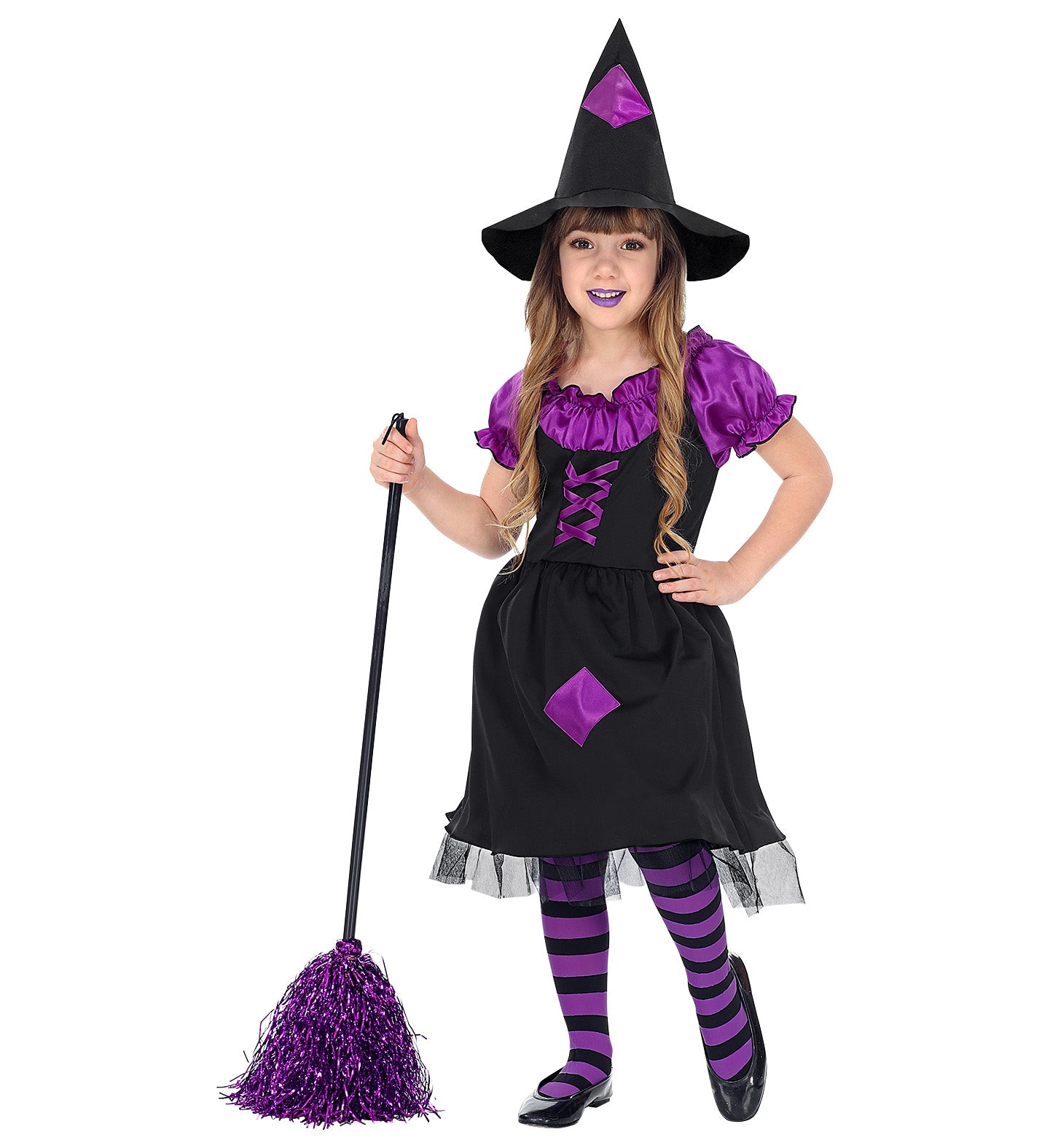 Purple Witch Costume Child