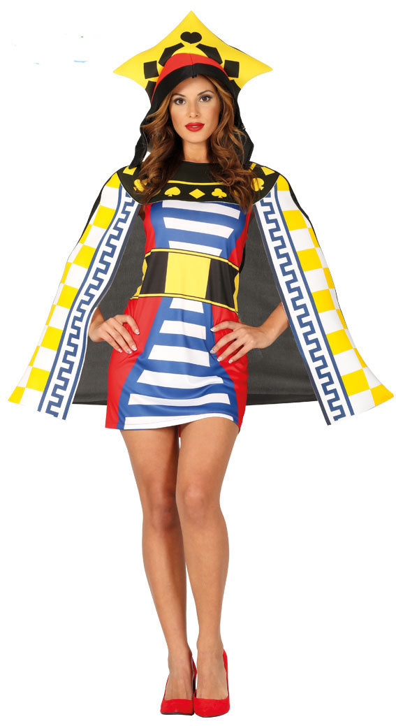 Queen  of Hearts Playing Card fancy dress Costume