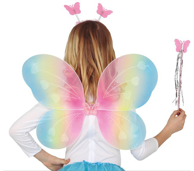 Rainbow Butterfly Fairy Set for children