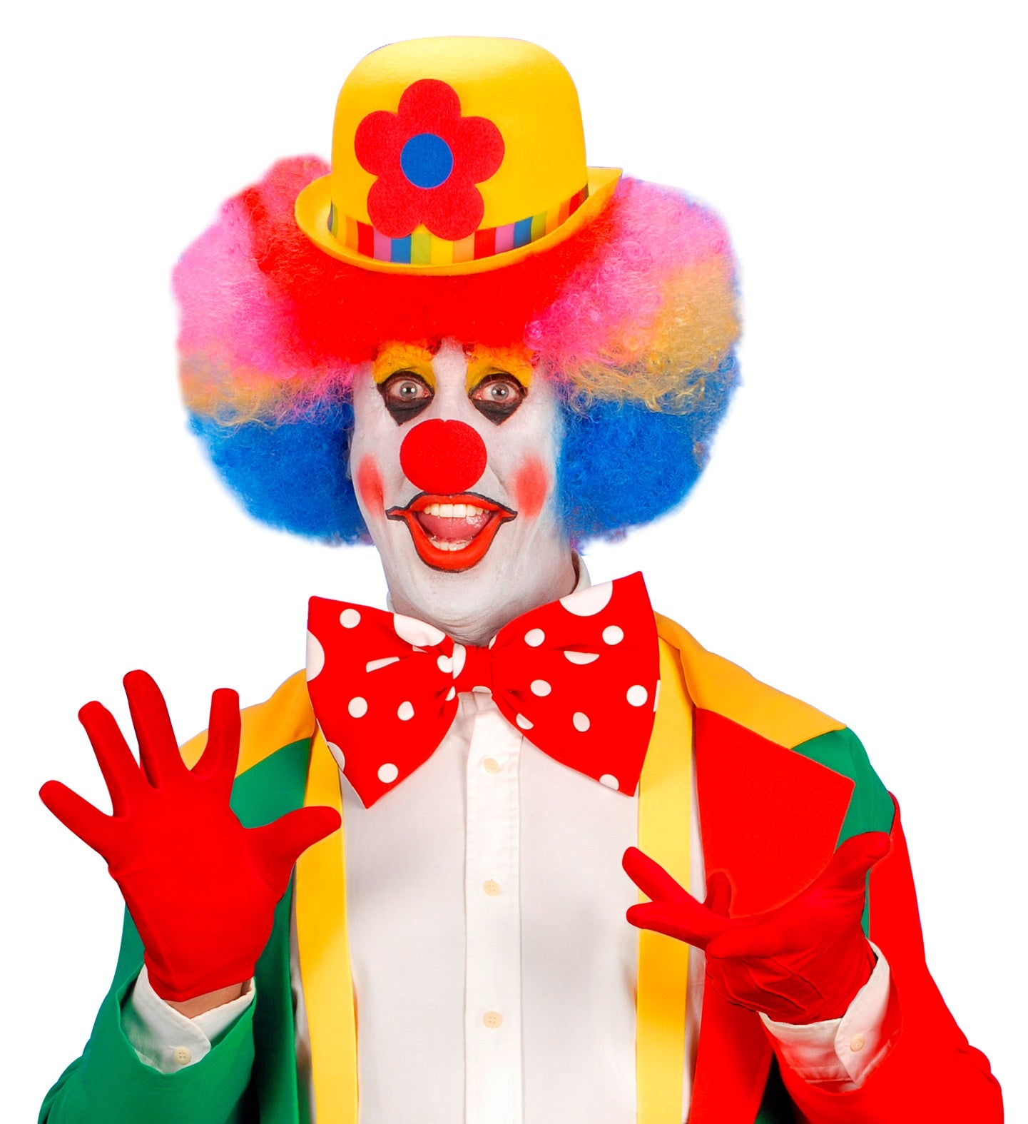 Red Gloves for clown costume