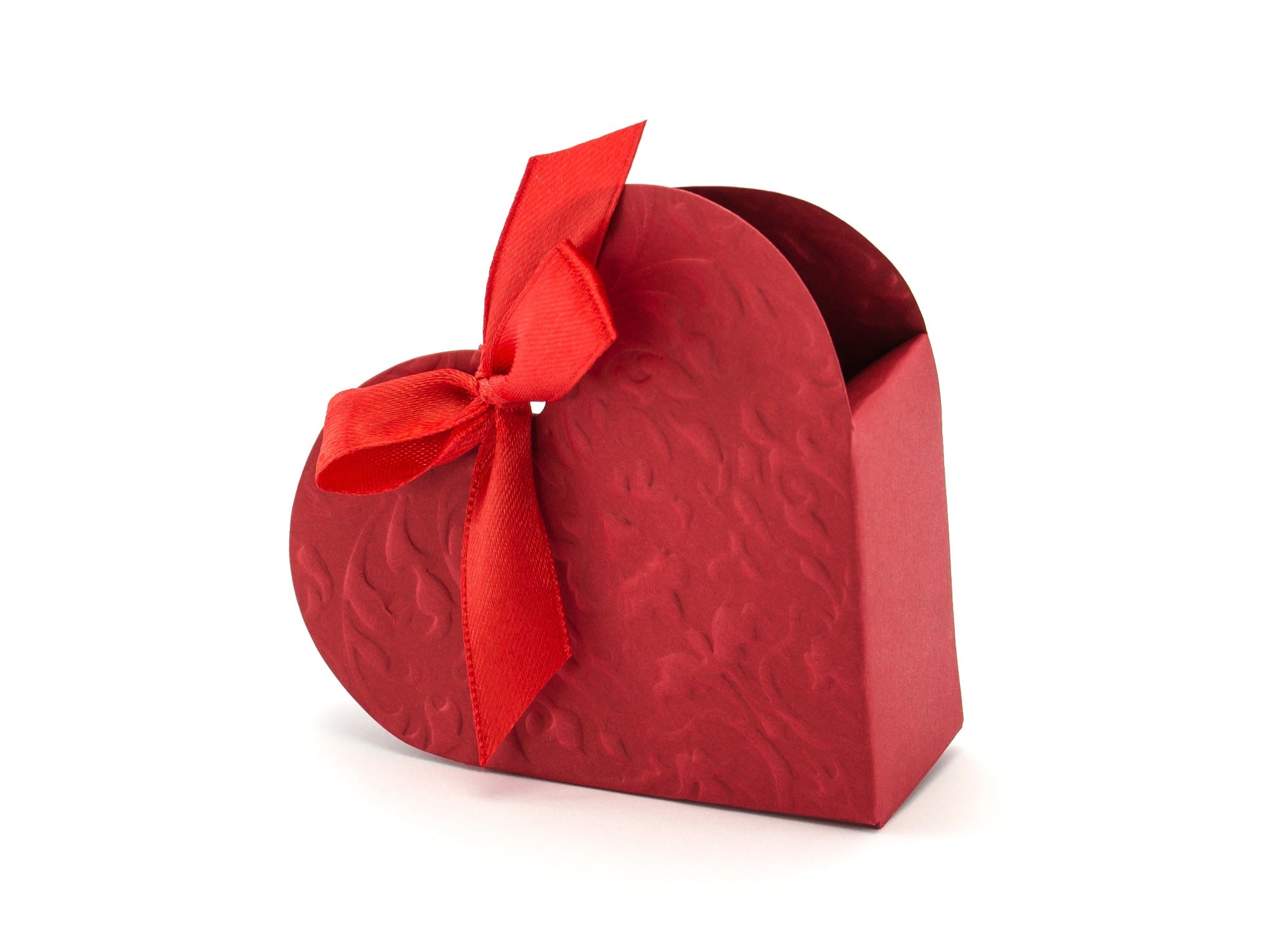 Red Heart Favor Boxes