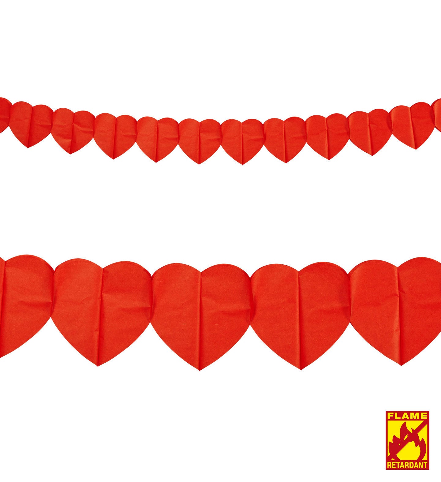 Red Heart Garland party decoration