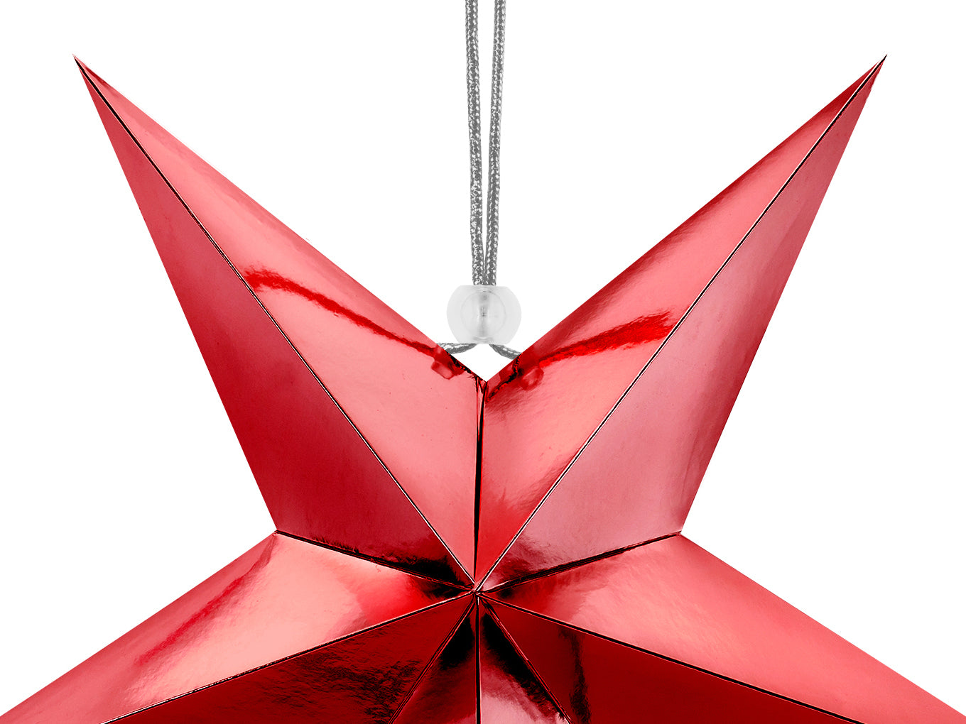 Paper Star red Hanging Decoration