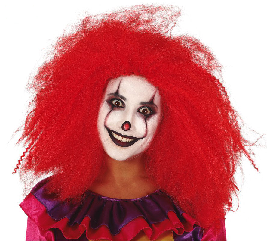 Red Clown Wig