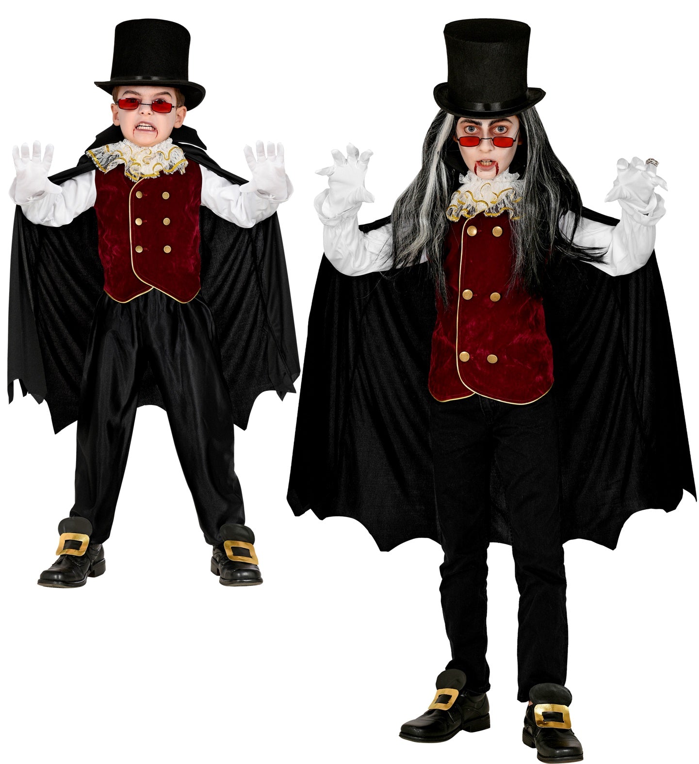 Regal Vampire Boy Costume