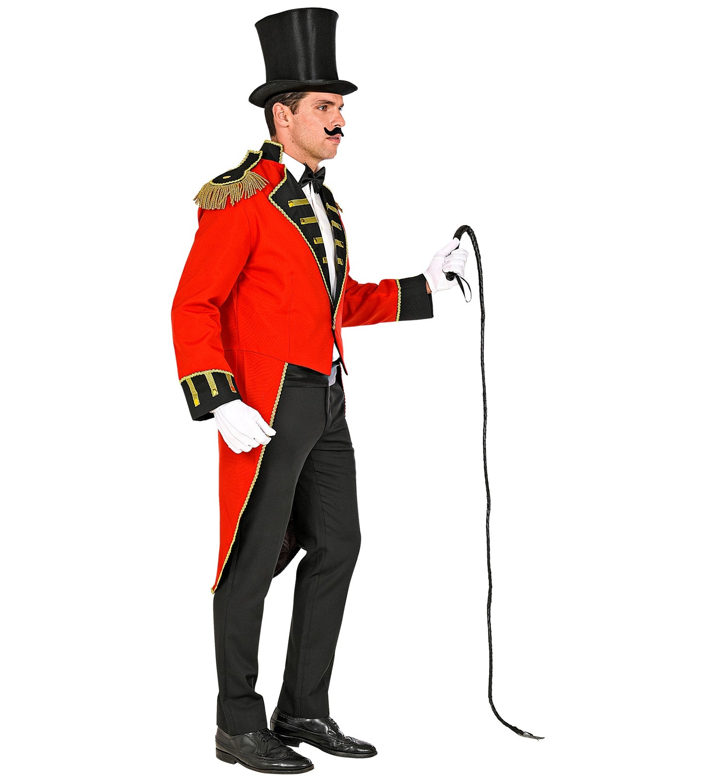 Circus Ringmaster Tailcoat Jacket Red Men's