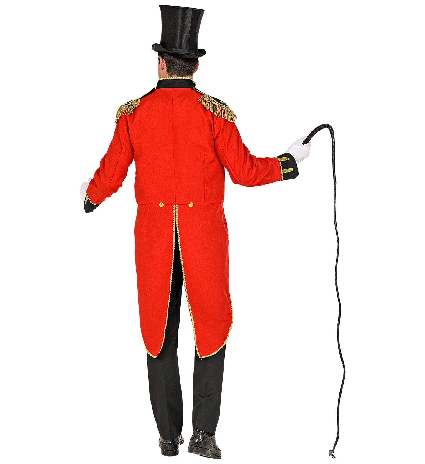 Ringmaster Tailcoat Jacket Red Men's rear