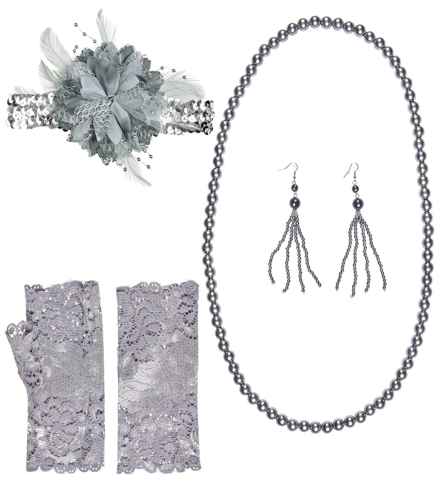 Roaring 20's Flapper Costume Accessory Kit