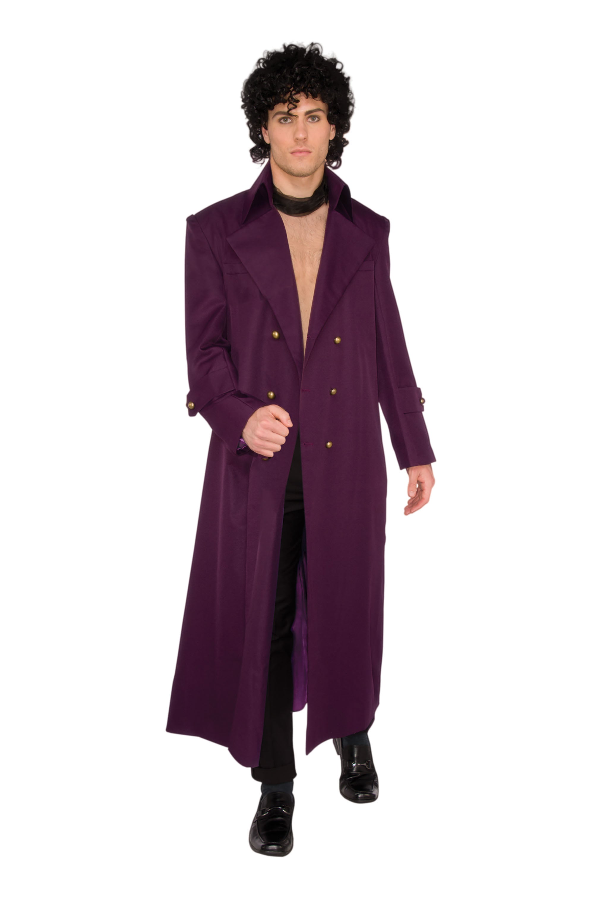 Men's Rock Royalty Prince fancy dress costume.