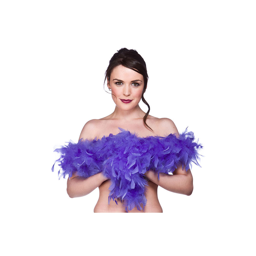 Royal Blue Feather Boa