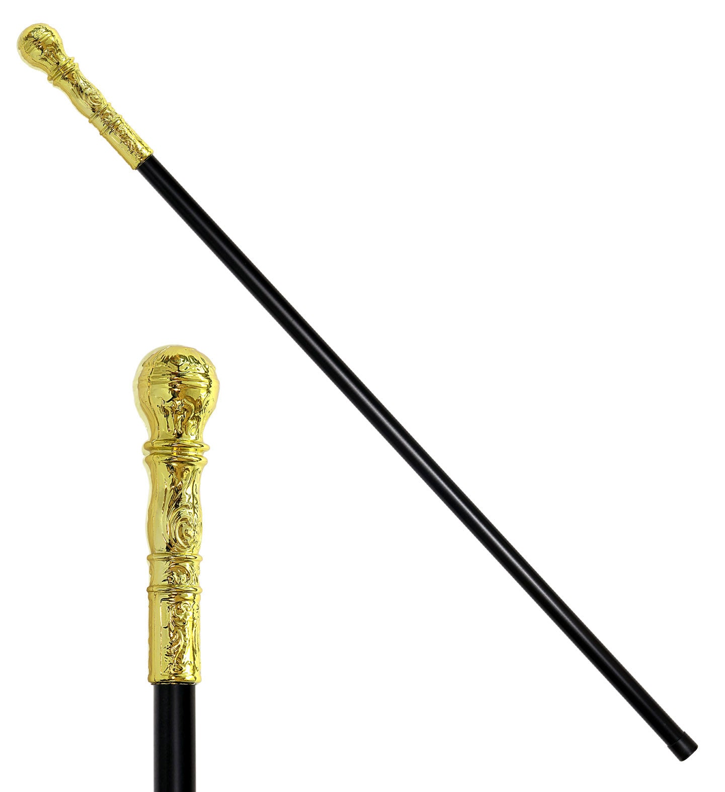 Royal Gold Walking Cane
