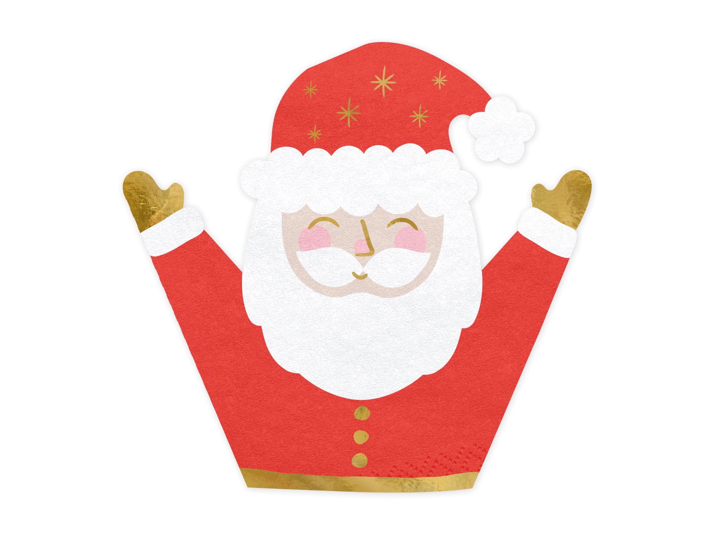 Santa Claus Paper Napkins Pack of 20