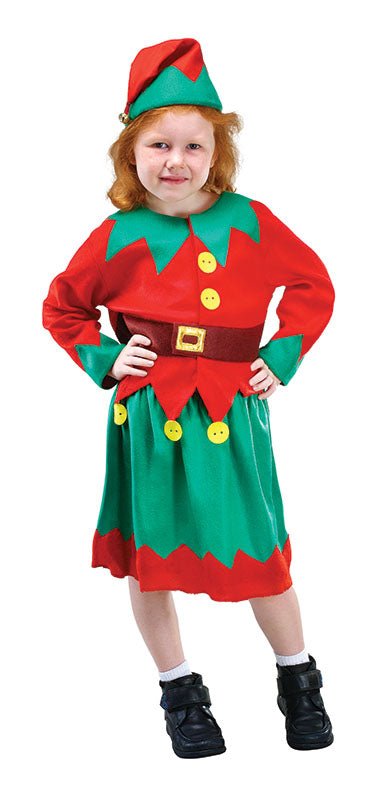 Santa's Little Helper Costume Child's Christmas Costumes Santa's Little Helper Costume Child's Christmas Costumes