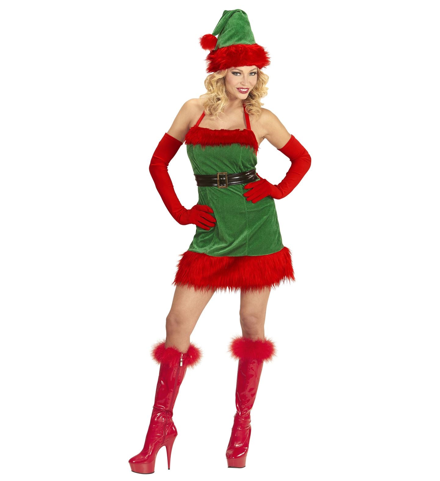 Santa's Little Helper Elf Costume Ladies