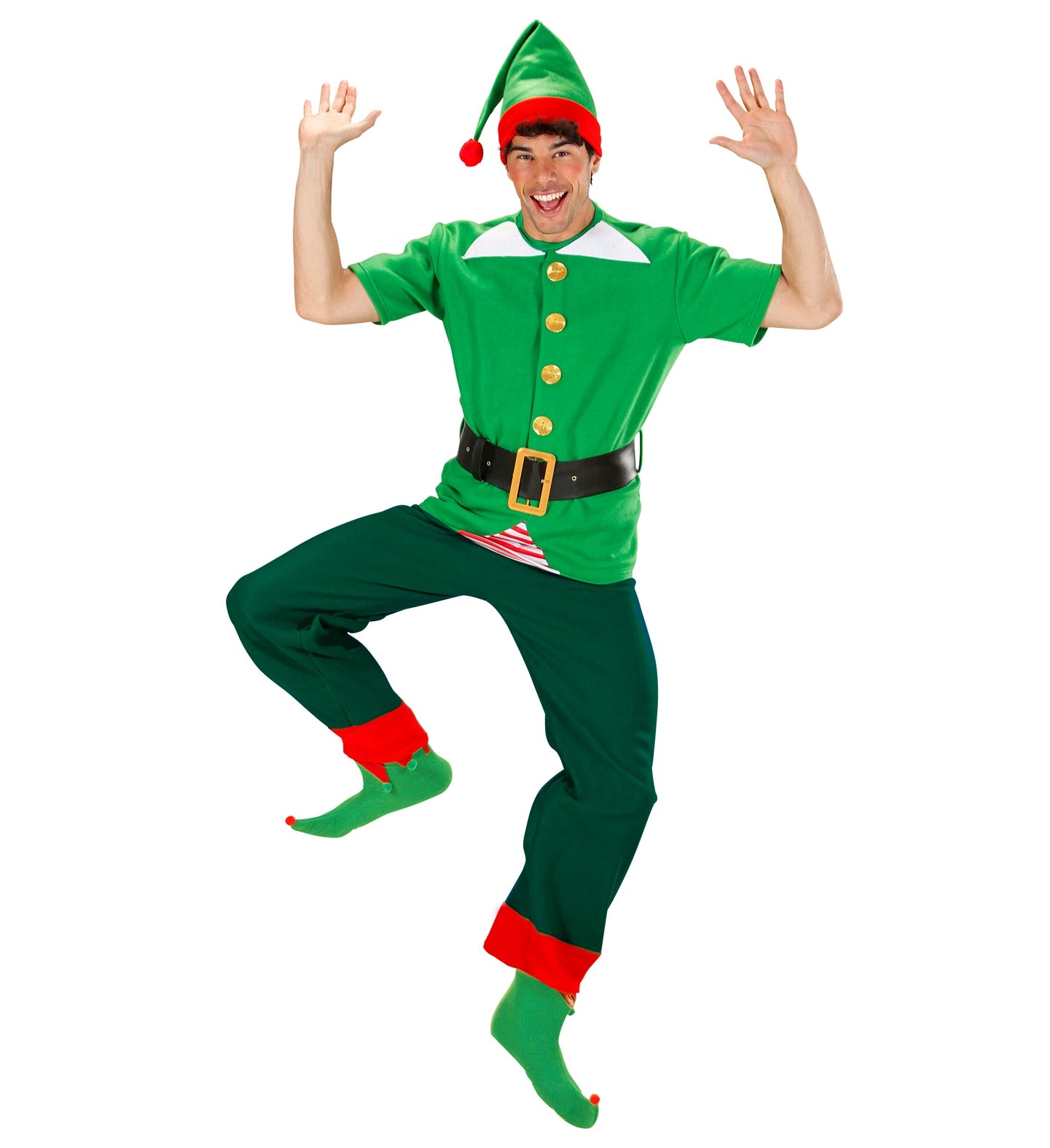 Santa's Little Helper Elf Costume Set for men